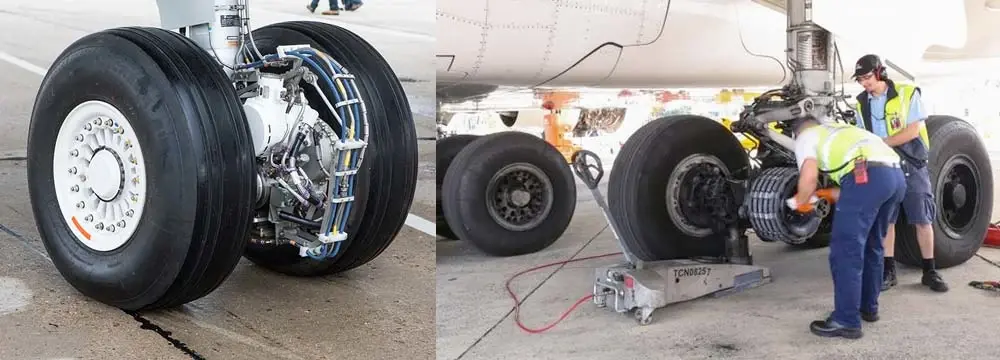 Maintenance and repair of aircraft wheels